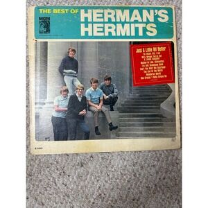 The Best of Herman's Hermits‎ Vintage 1966 MGM Records Vinyl LP Album